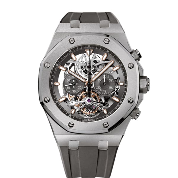 Audemars Piguet Royal Oak Tourbillon Chronograph Mens Watch 26347TI.GG.D004CA.01