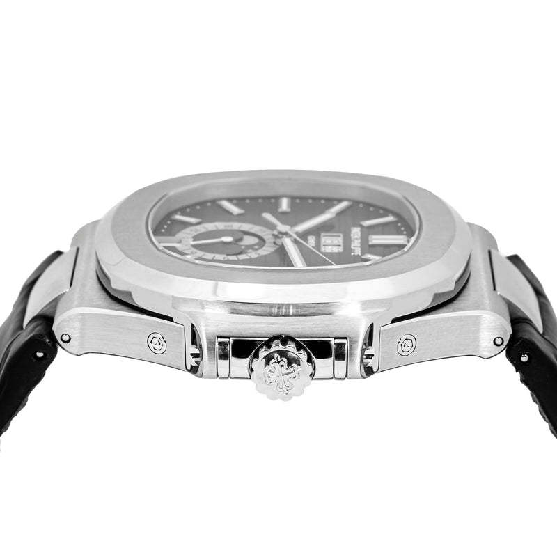 Patek Philippe Nautilus, 40.5mm, Stainless Steel, Black Dial, 5726A-001
