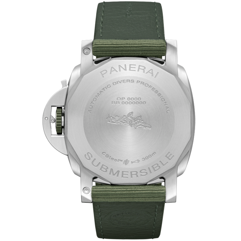 Submersible Green QuarantaQuattro ESteel Verde Smeraldo 44mm