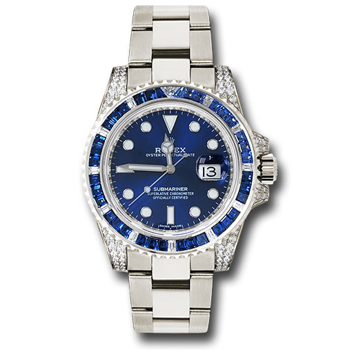 Rolex Submariner Date 116659SABR Diamonds Sapphires