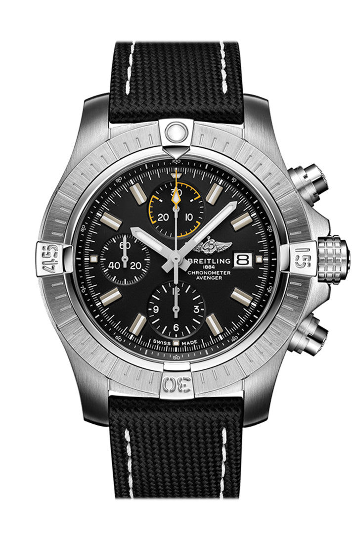 Breitling 43mm BLACK FABRIC A13317101 B1X1