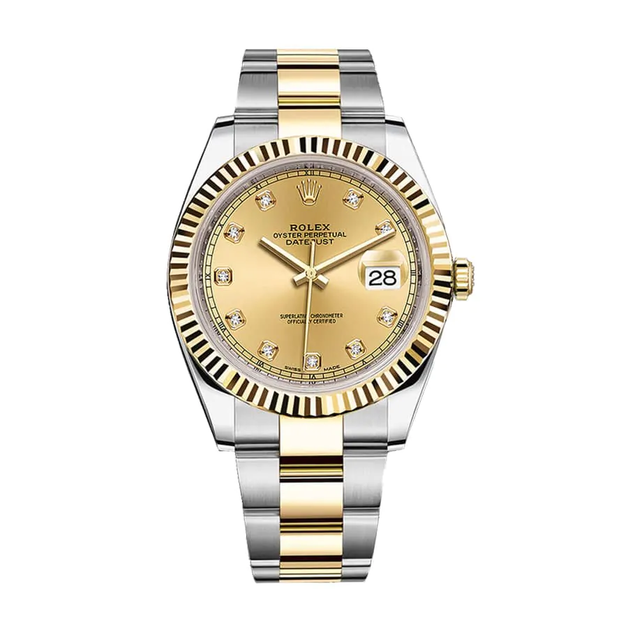 Rolex Datejust 126333-0011 Champagne Diamond Replica