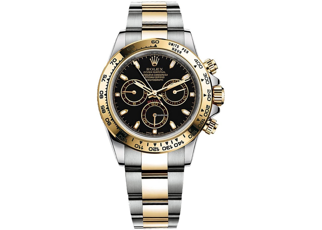 Rolex Daytona Two Tone Black Dial 116503