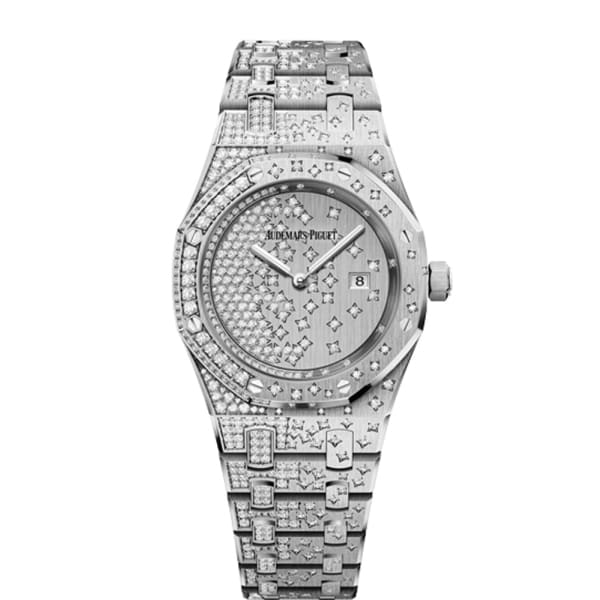 Audemars Piguet Royal Oak Quartz 33mm, 18k White gold, 67654BC.ZZ.1264BC.01