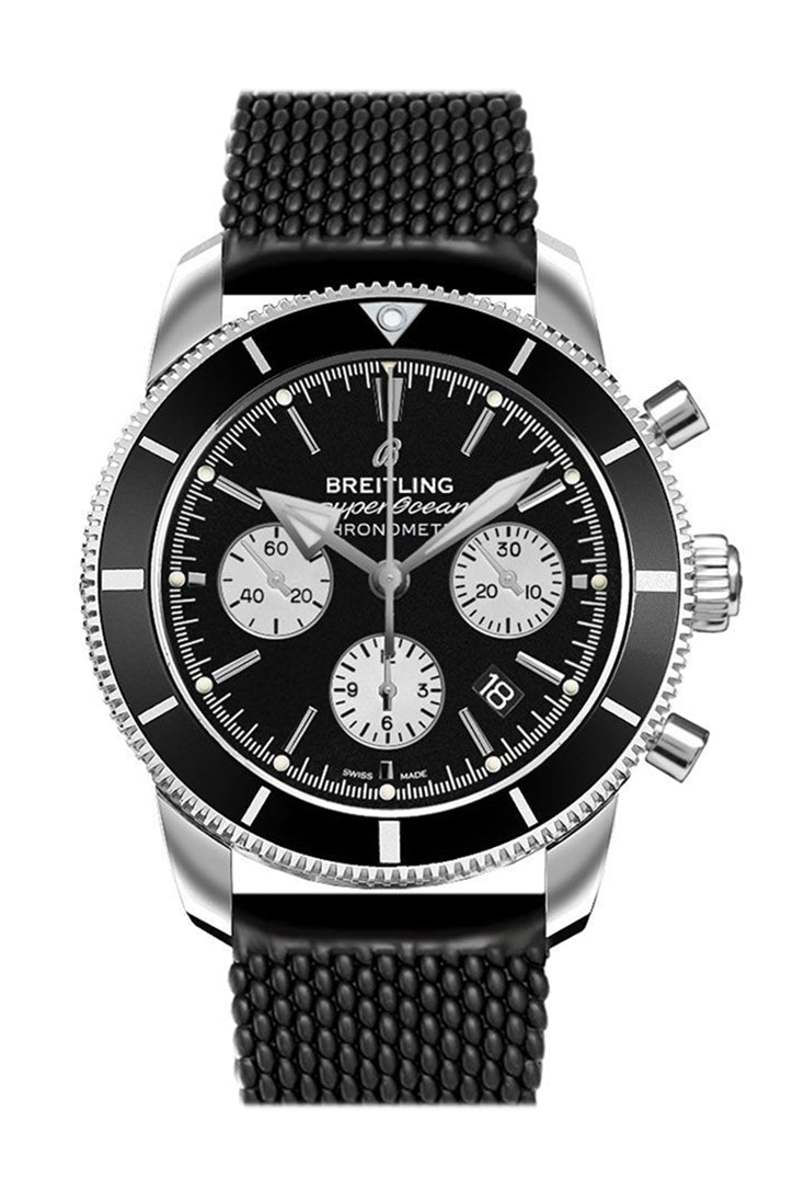 Breitling Superocean Heritage B01	Black Rubber AB0162121 B1S1