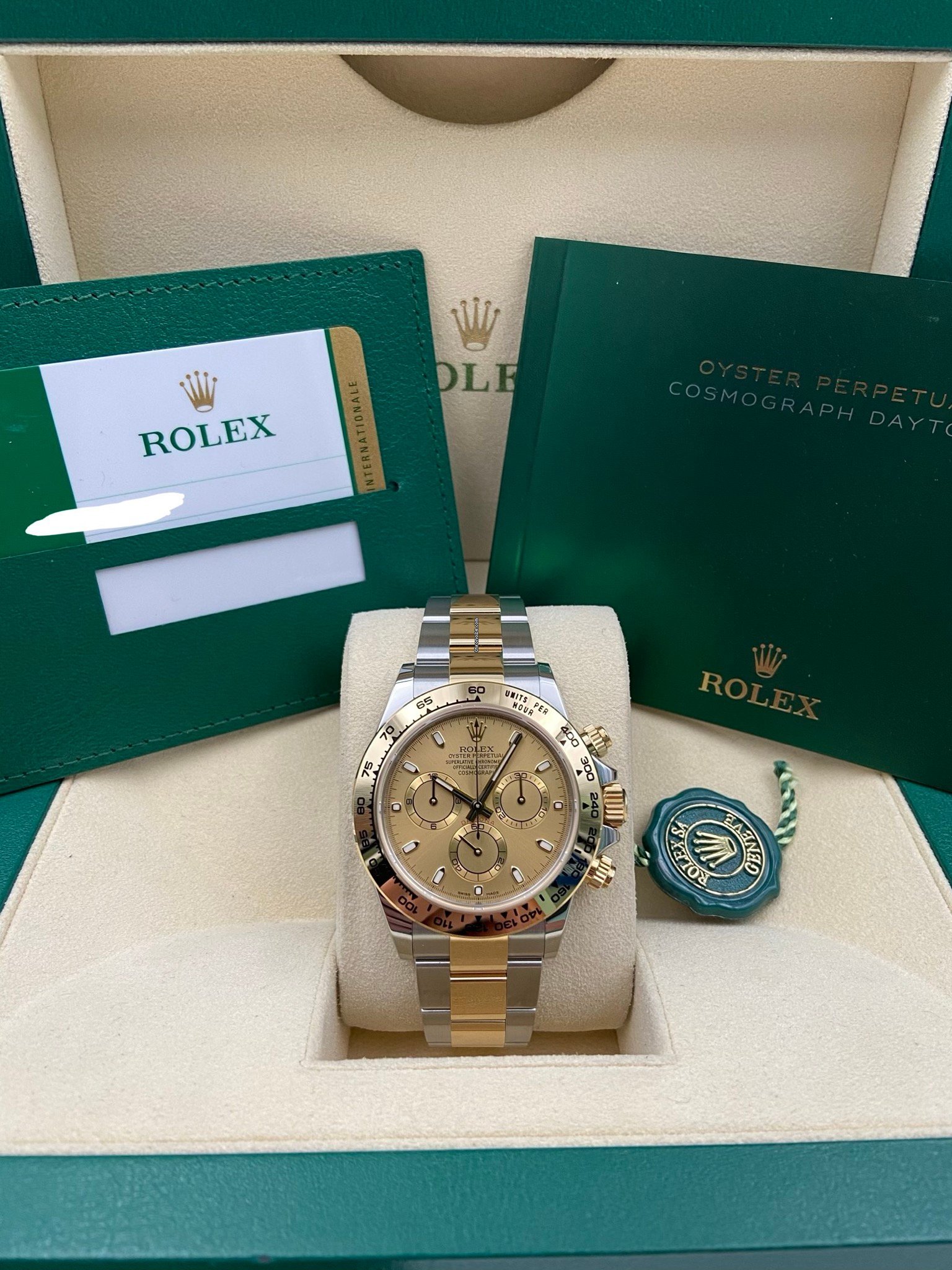 Rolex Daytona Two Tone Champagne Dial 116503