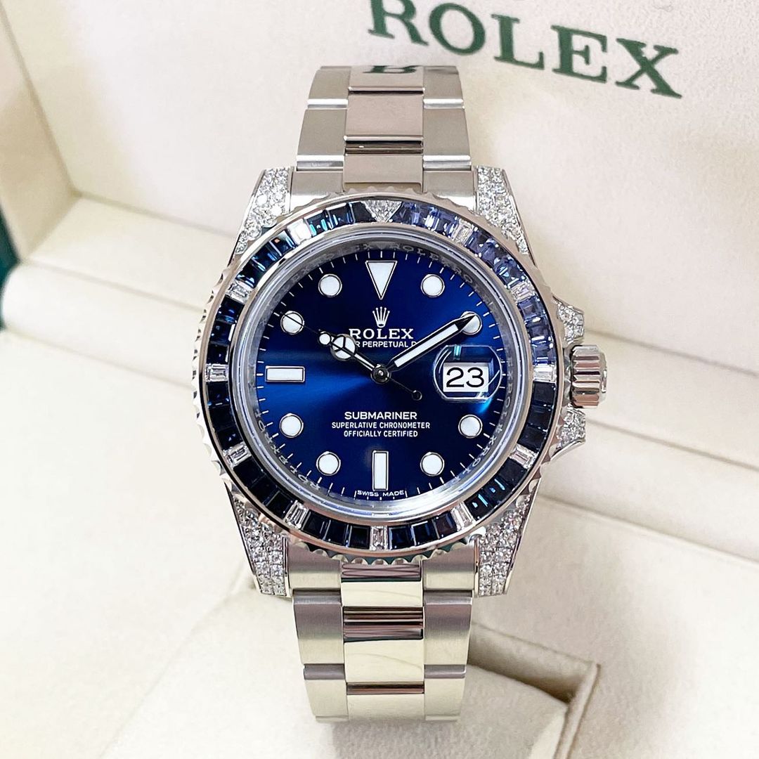 Rolex Submariner Date 116659SABR Diamonds Sapphires