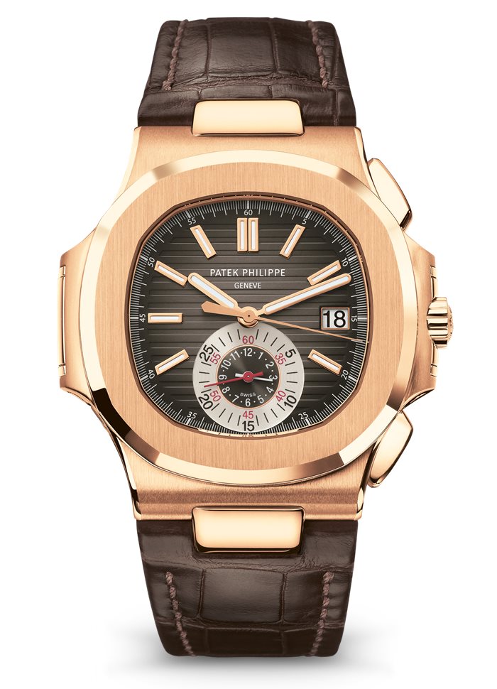 Patek Philippe Watches Nautilus Mens Rose Gold 5980R-001