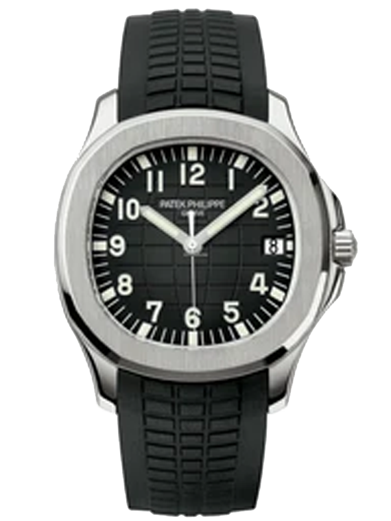 Patek Philippe Aquanaut Automatic Black Dial Stainless Steel Men's Watch 5167A-001