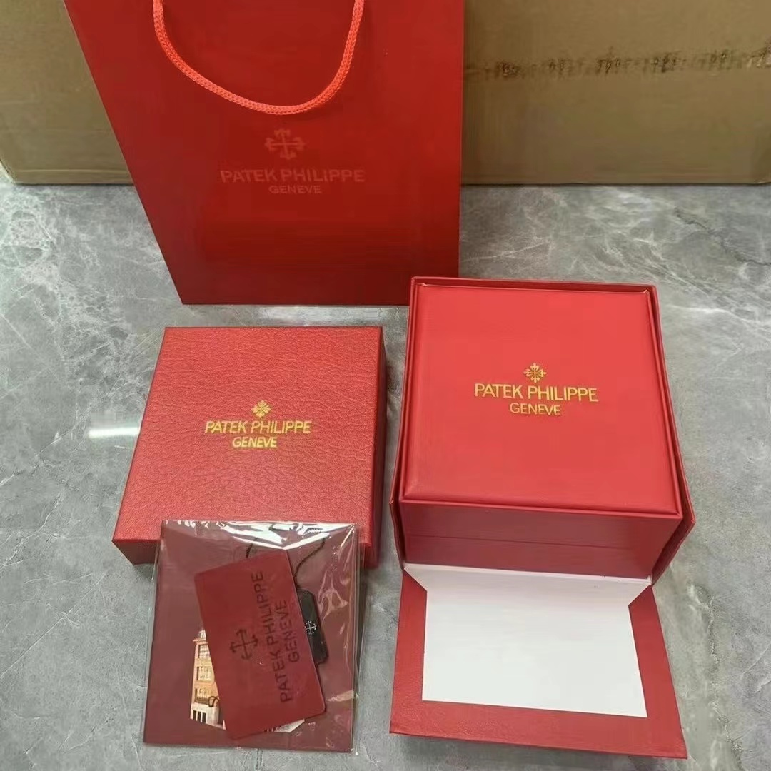 Original authentic Patek Philippe box Gift Case Booklet Card Tag