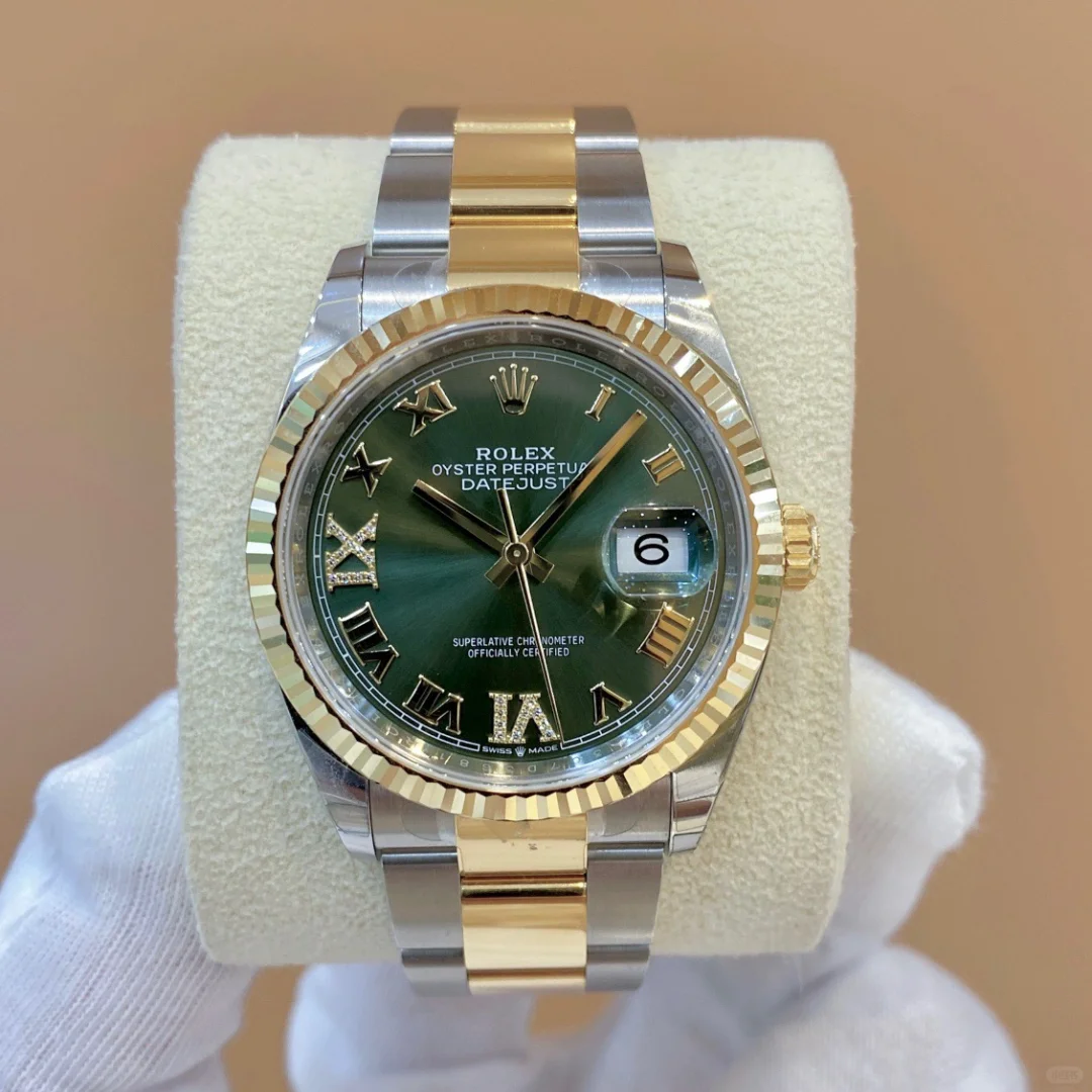 Rolex Oystersteel Datejust 36 and Yellow Gold M126233-0026 Replica