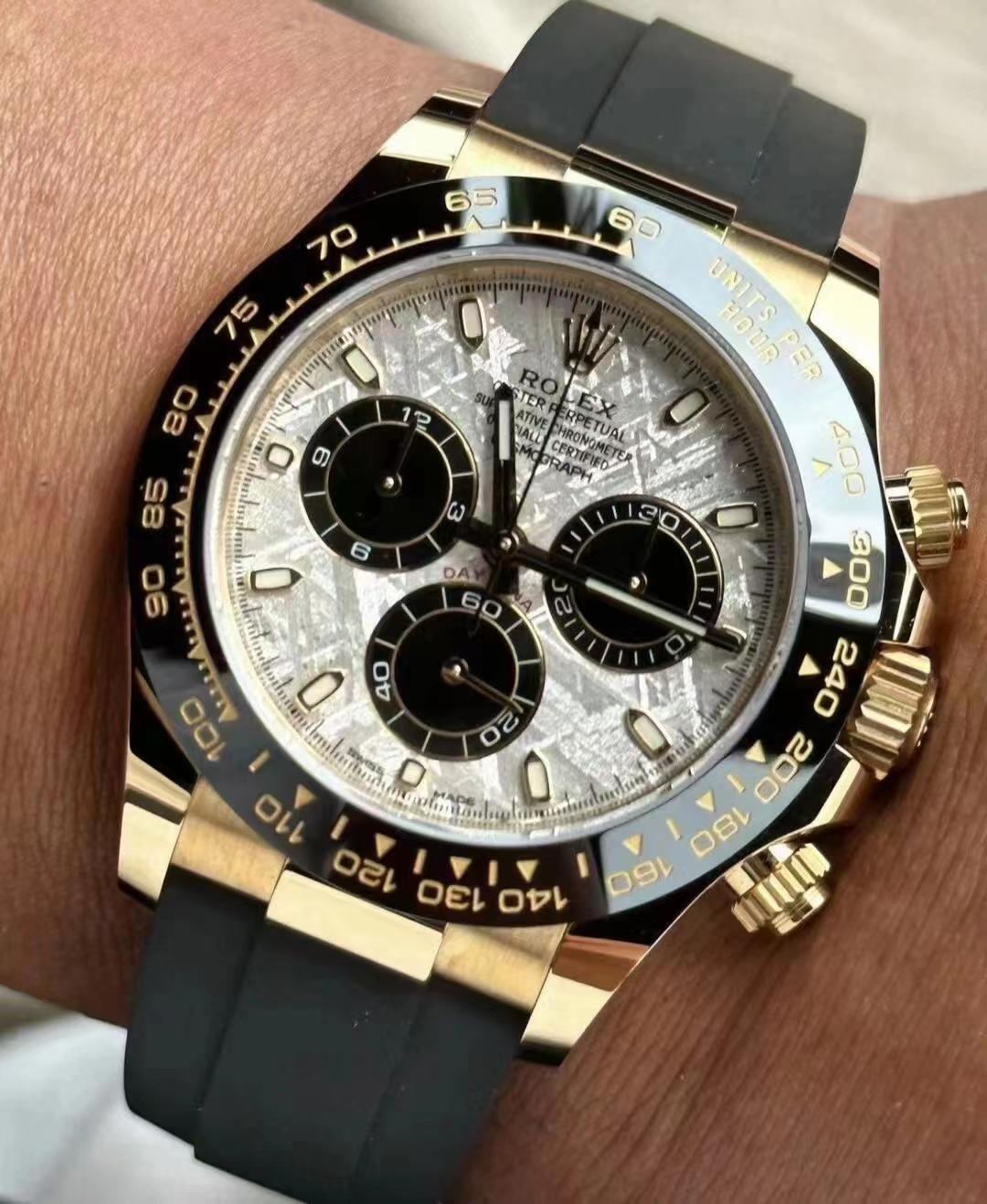 Rolex Daytona Gold Replica Meteorite 116518-0076