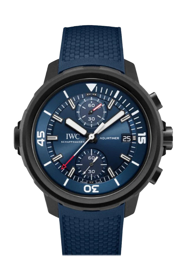 IWC Aquatimer Laureus Sport for Good Automatic Blue Dial Men's Watch IW379507