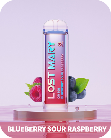 Lost Mary QM600 Blueberry Sour Raspberry Disposable Vape | Lost Mary Vape