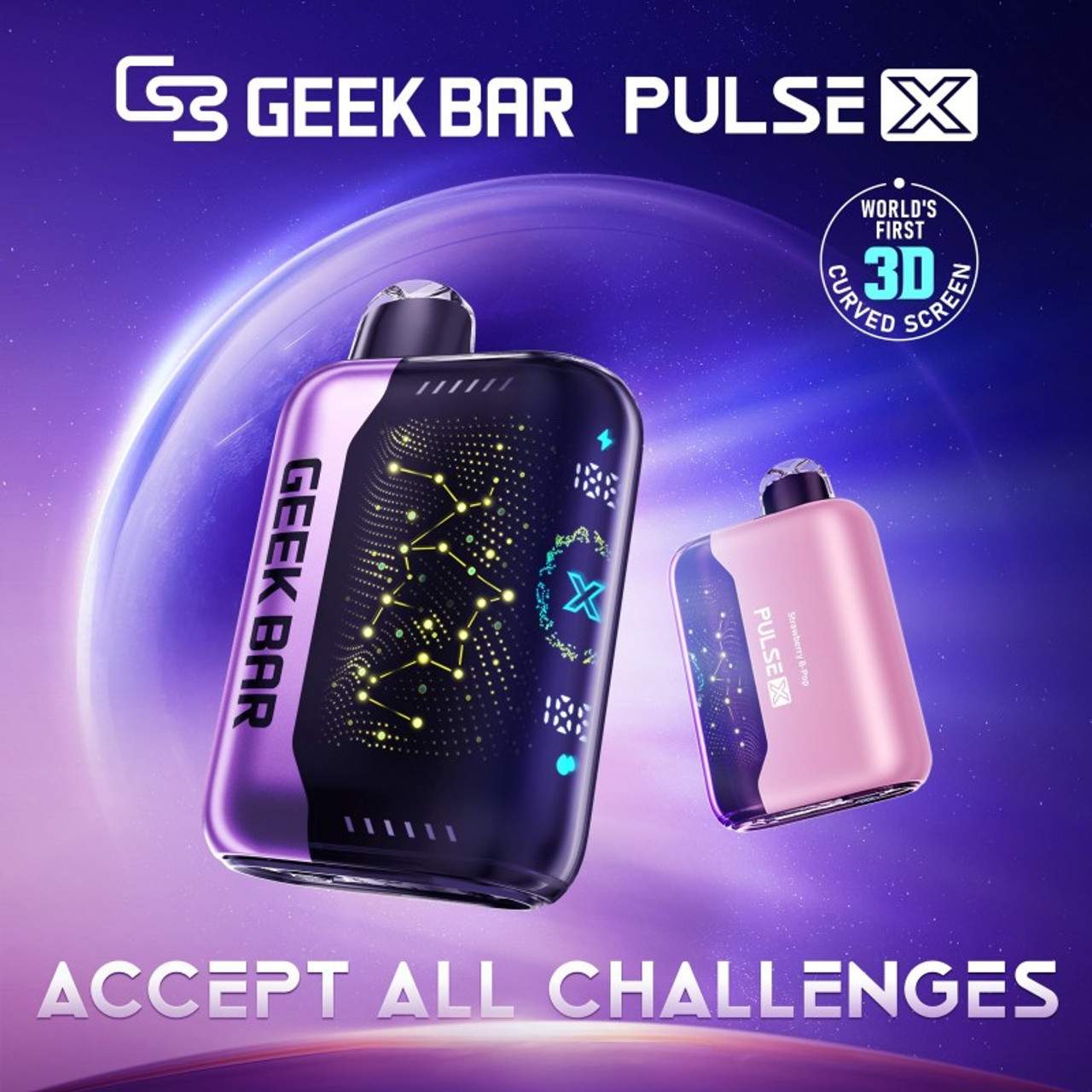 raspberry peach lime Flavor Geek bar pulse x Standard Version 25000 Puffs Disposable| - NICEPRO.US