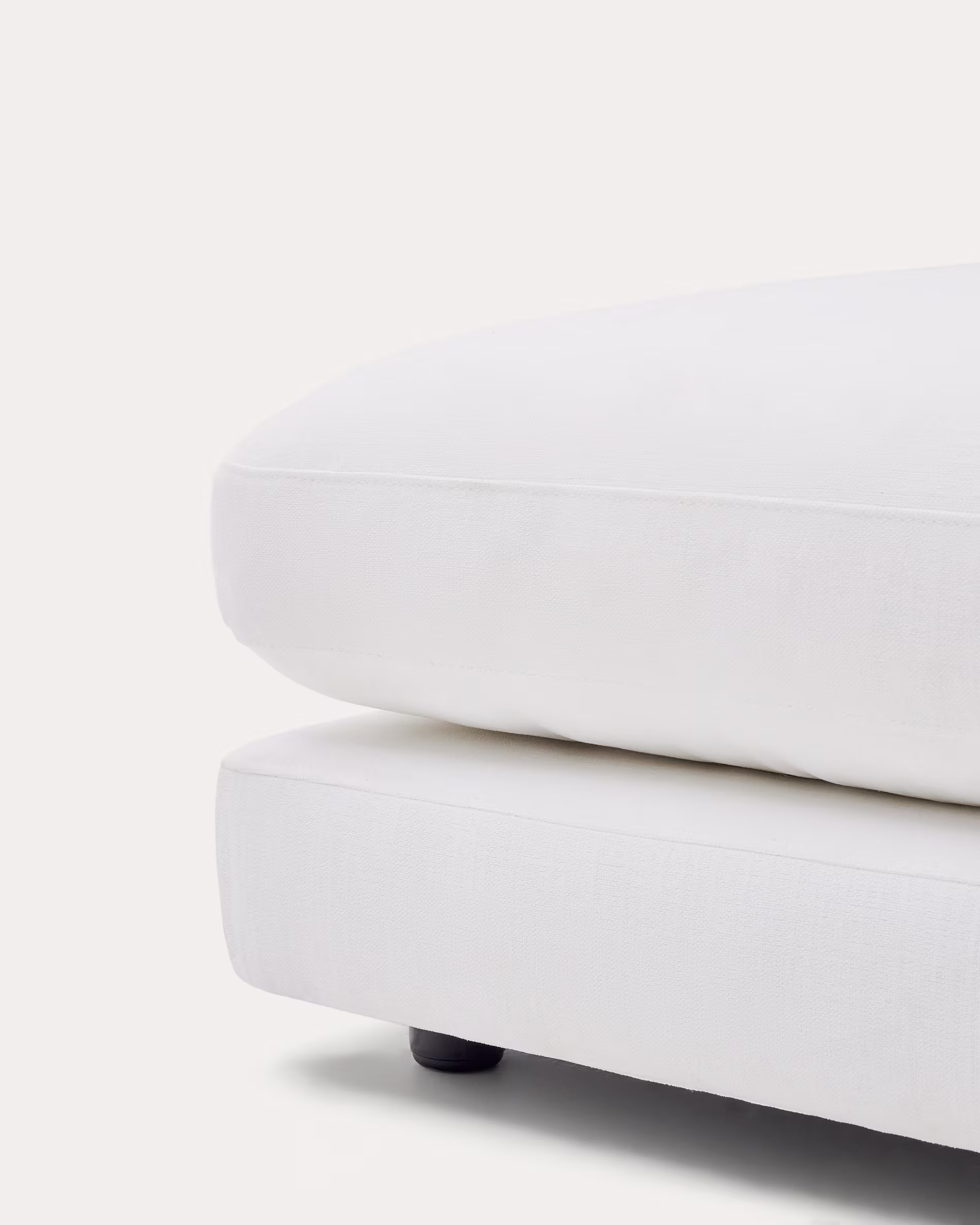 Reposapiés Gala blanco 90 x 90 cm