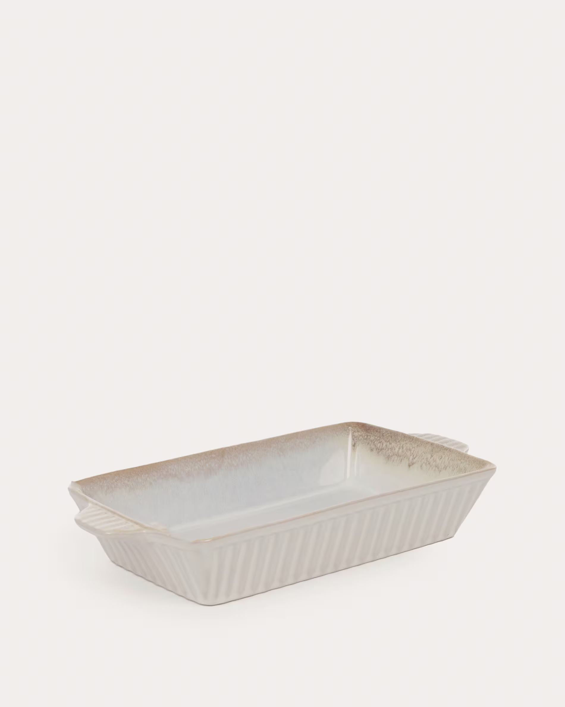 Fuente de horno Sheilyn de ceràmica beige 31 x 16 cm