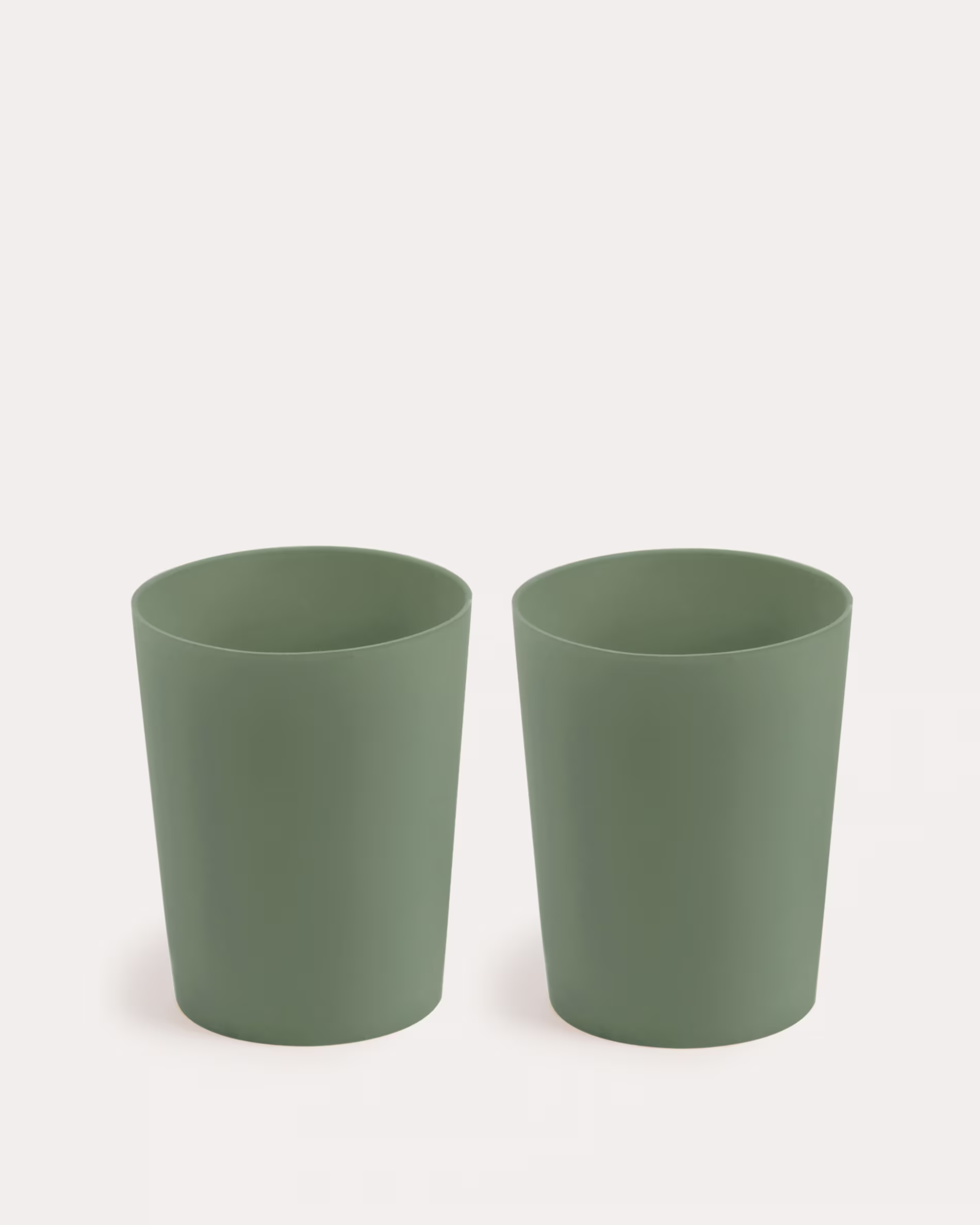 Set Epiphany de 2 vasos de silicona verde