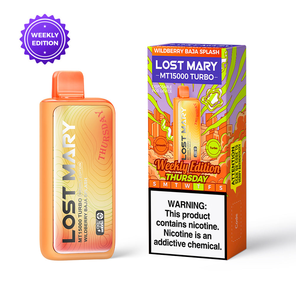 Lost Mary MT15000 Turbo Disposable Vape | 15,000 Puffs | 100% Real ...