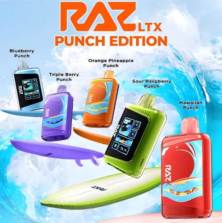 Raz PUNCH Edition Flavors