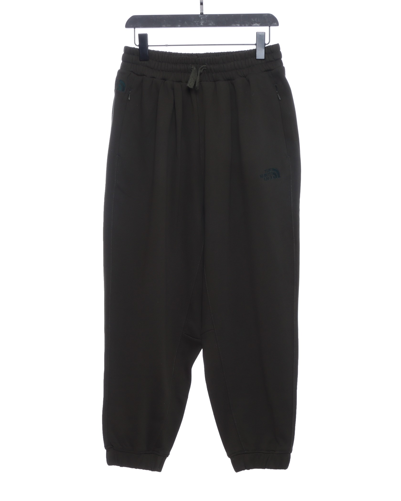 Embroidered logo trousers