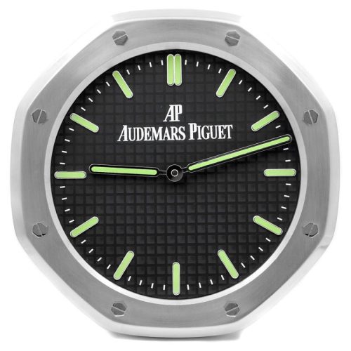 Ap Royal Oak Oak wall clock sliver green luminous dial