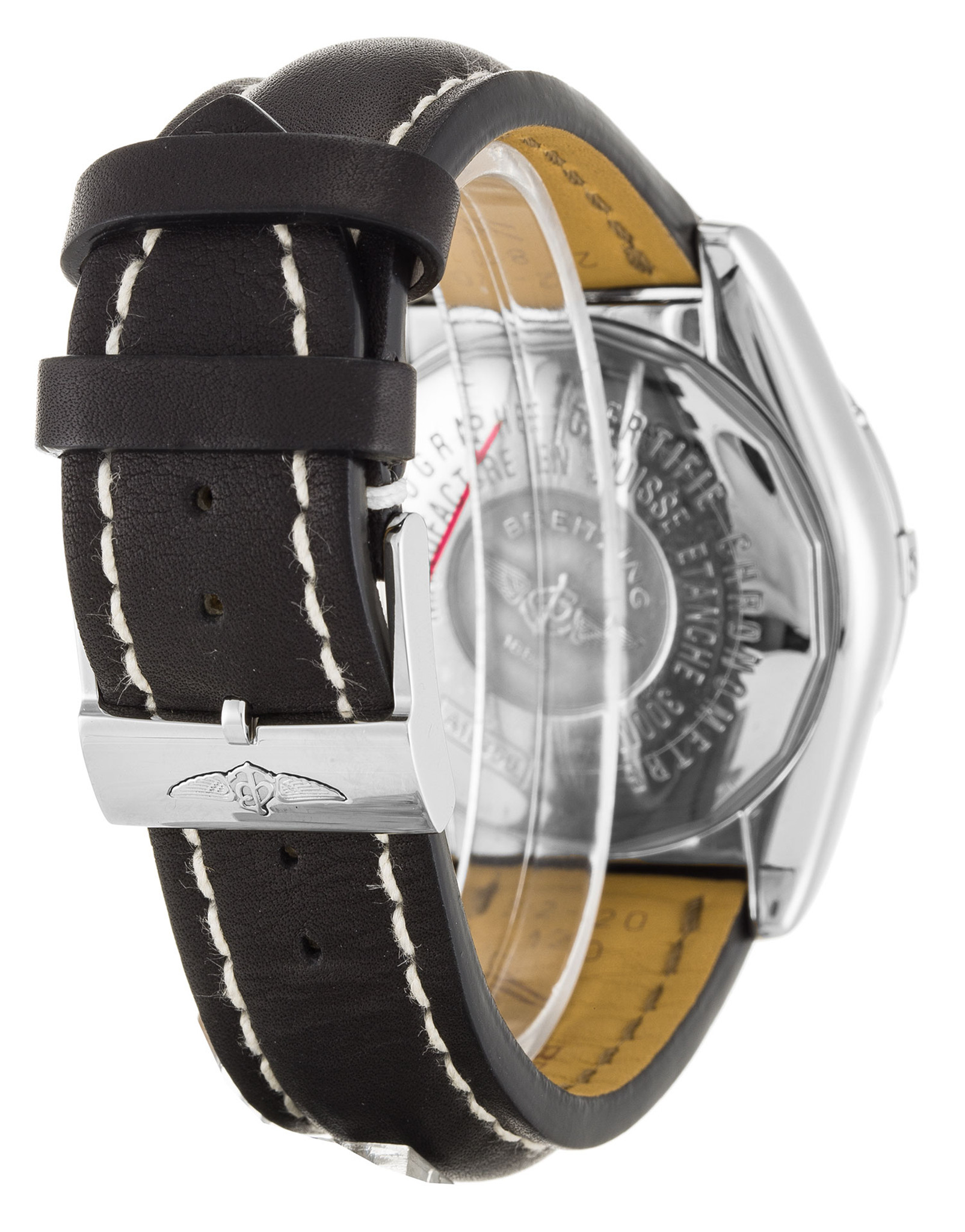 Chronomat Evolution Black Dial Stick Markers A13356