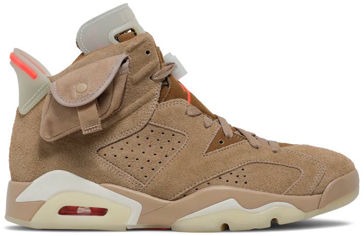 Air Jordan 6 Travis Scott  Retro 'British Khaki'