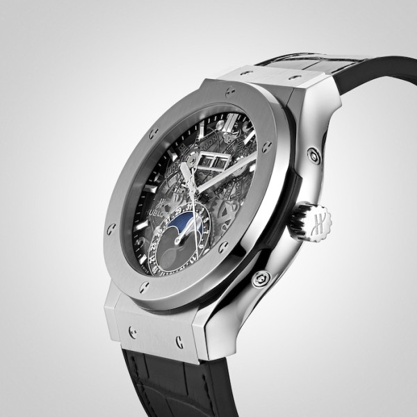 Classic Fusion Men Automatic Skeleton Leather Watch 517.NX.0170.LR