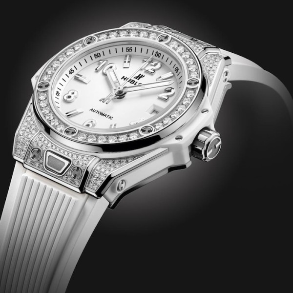 Big Bang Women Automatic White Rubber Watch 485.SE.2010.RW.1604