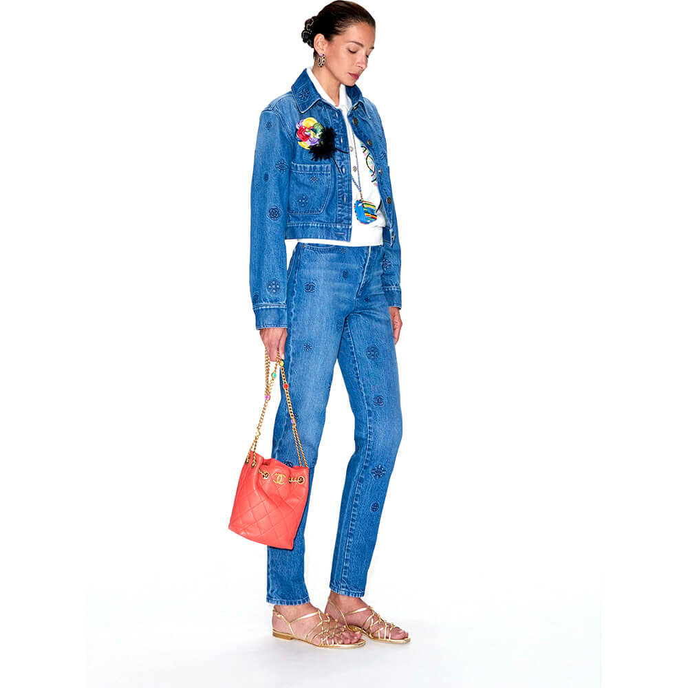 Chanel Drawstring Bag