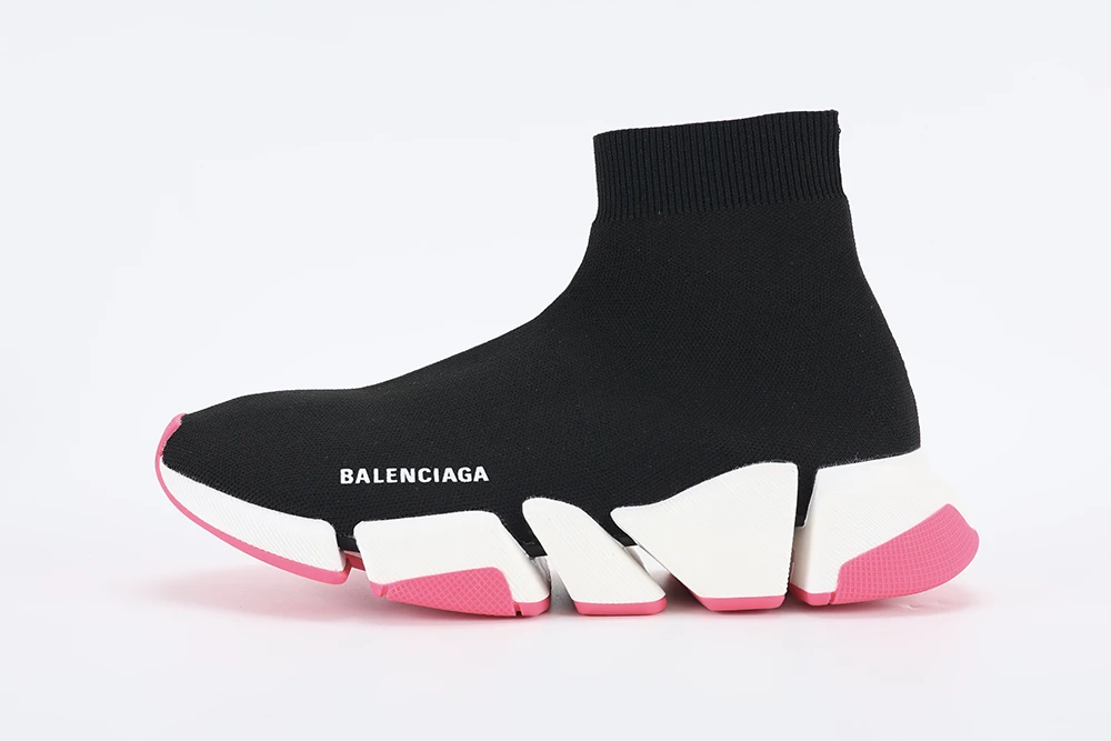 Balenciaga Speed 2LT BLACK/WHITE/PINK