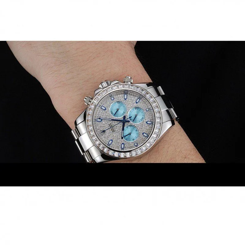 Cosmograph Daytona Diamond Dial Stainless Steel Case And Bracelet 1454251