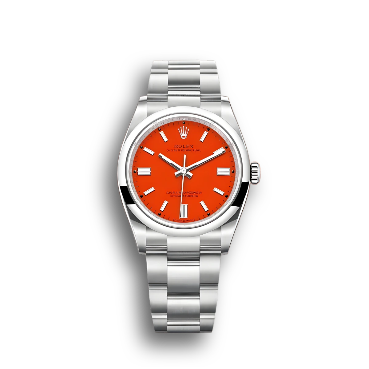 Oyster Perpetual Coral Red