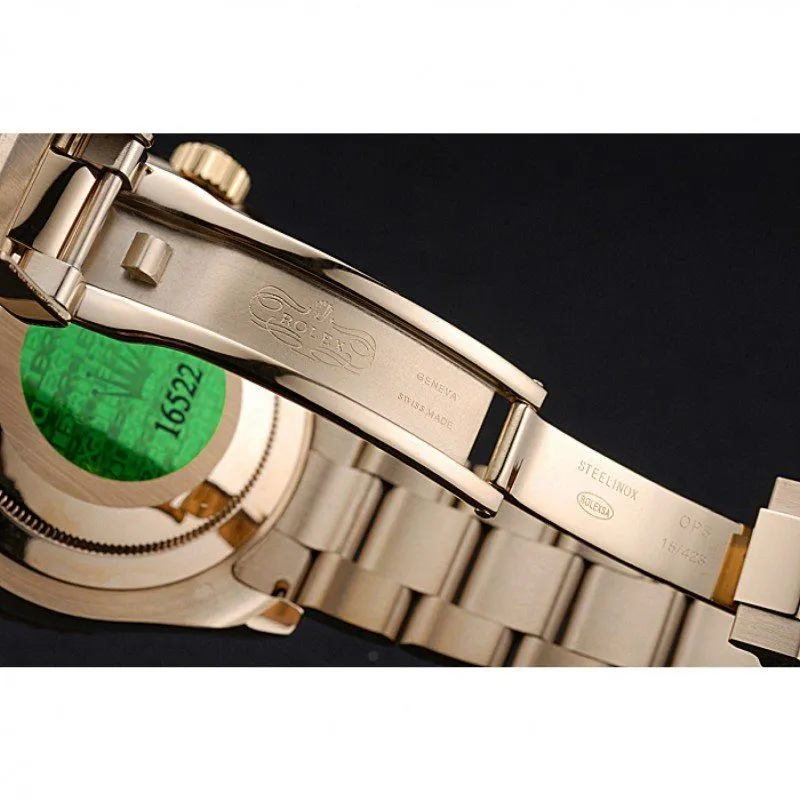 Yacht-Master II White Dial Blue Bezel Gold Bracelet 622271