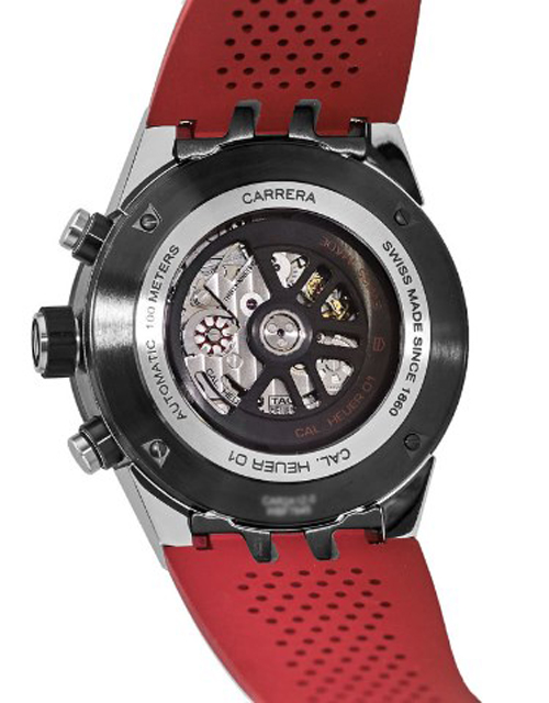 Carrera Caliber Heuer Watch Skeleton 45mm