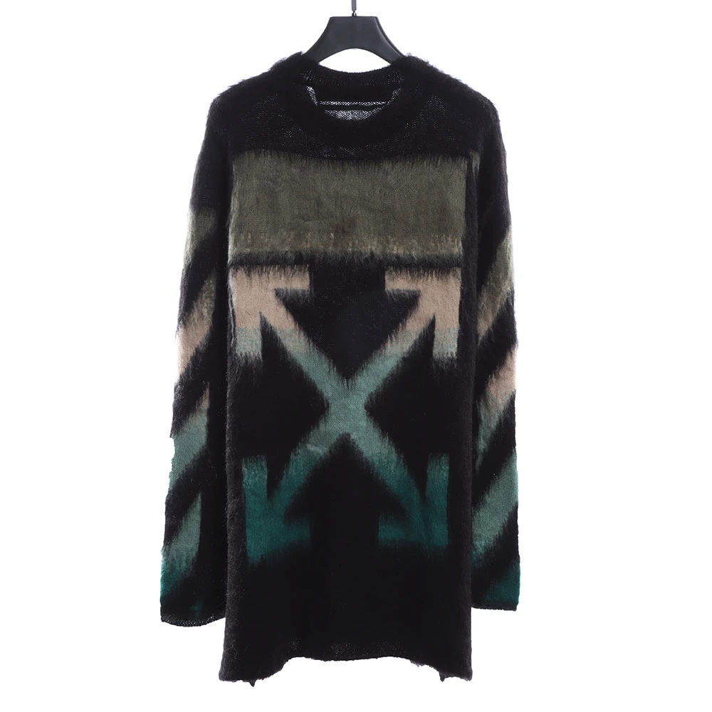 Assorted Multicolor Mohair Sweater