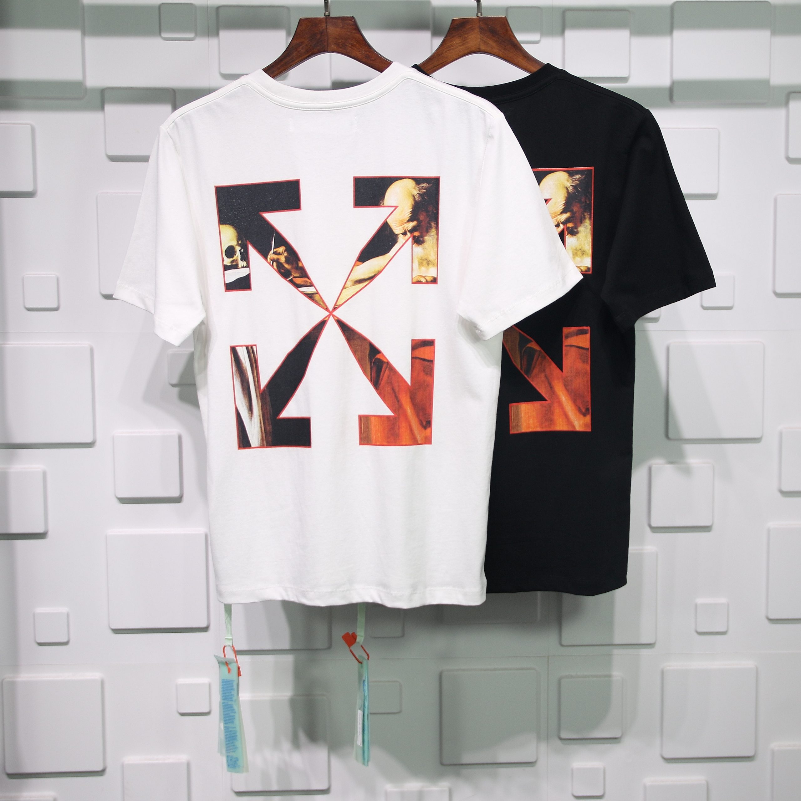 OFF-WHITE C/O VIRGIL ABLOH COTTON-JERSEY T-SHIRT
