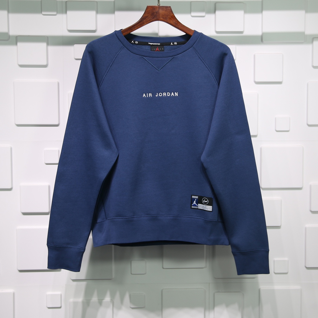 JORDAN X FRAGMENT FLEECE CREW