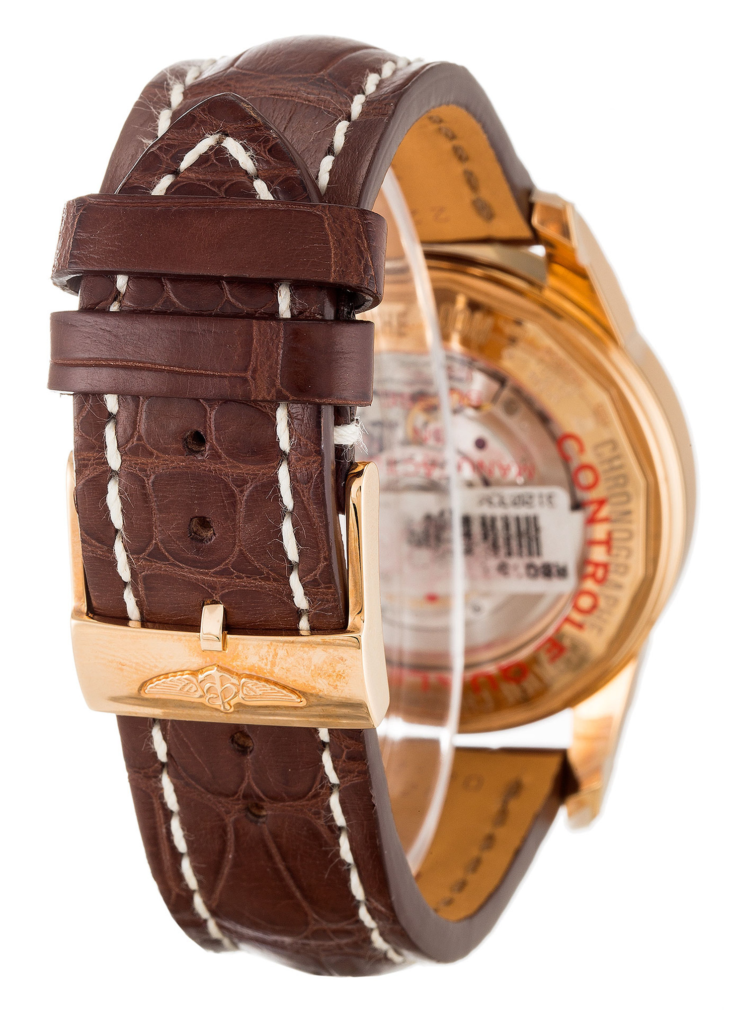 Transocean Chronograph White Dial Stick Markers RB0152