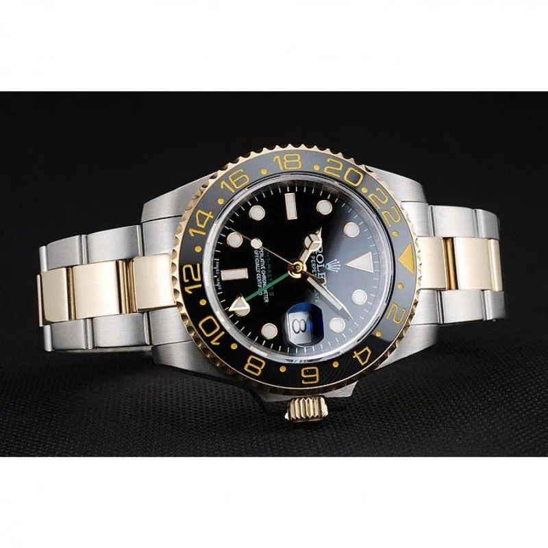 Swiss GMT Master Black Bezel Black Dial 80295