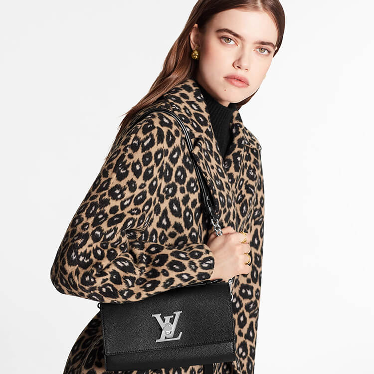 Louis Vuitton Lockme Clutch Purse