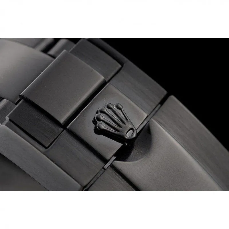 Swiss Explorer Black Ceramic Bezel Black Dial Watch 98240