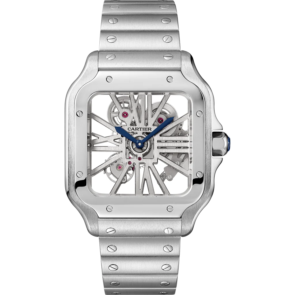 Santos de skeleton watch CRWHSA0015(Box NOT Included)