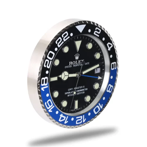 gmt master seriesblack blue wall clock