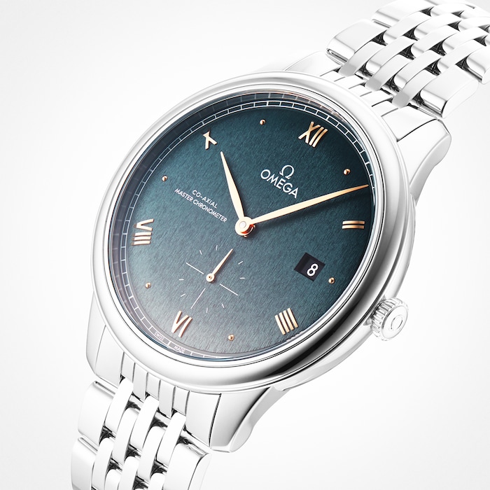 De Ville Prestige Co-Axial Master Chronometer Small Seconds 41mm Mens Watch Green