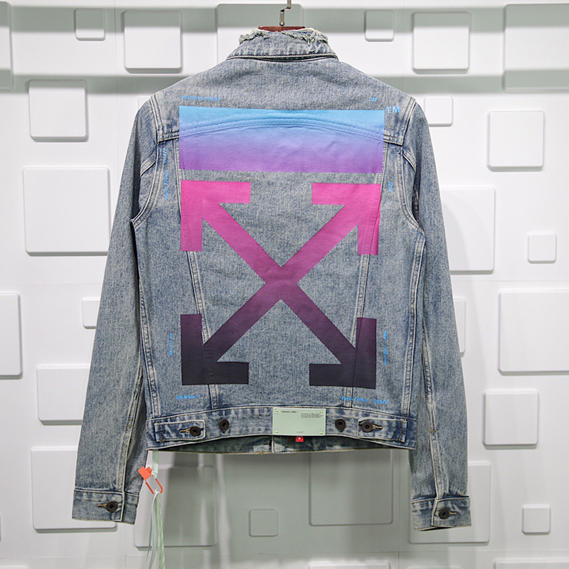 OFF WHITE DENIM JACKET