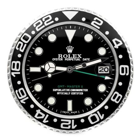 gmt master seriesblack wall clock