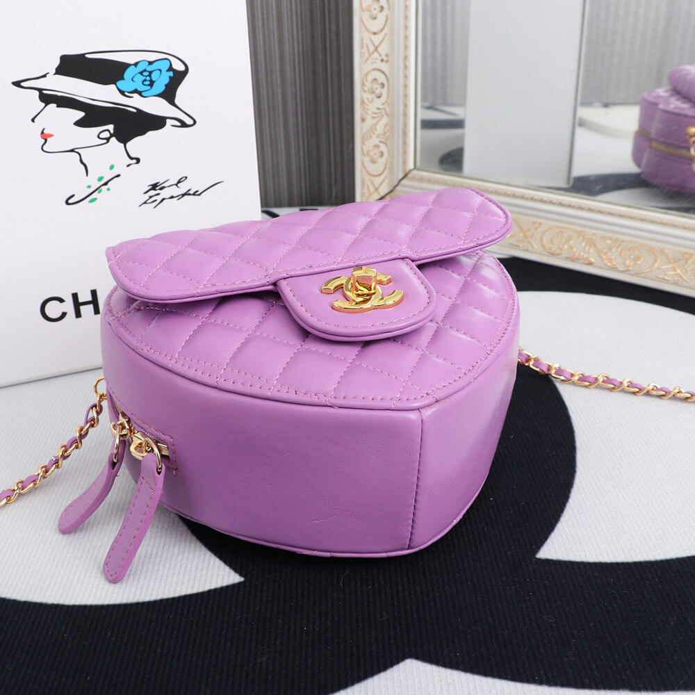 Chanel 22s Heart Bag