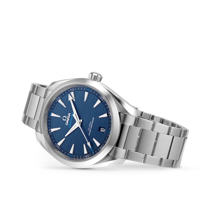 Seamaster Aqua Terra 150M Mens Blue Dial 41mm Automatic Co-Axial Watch